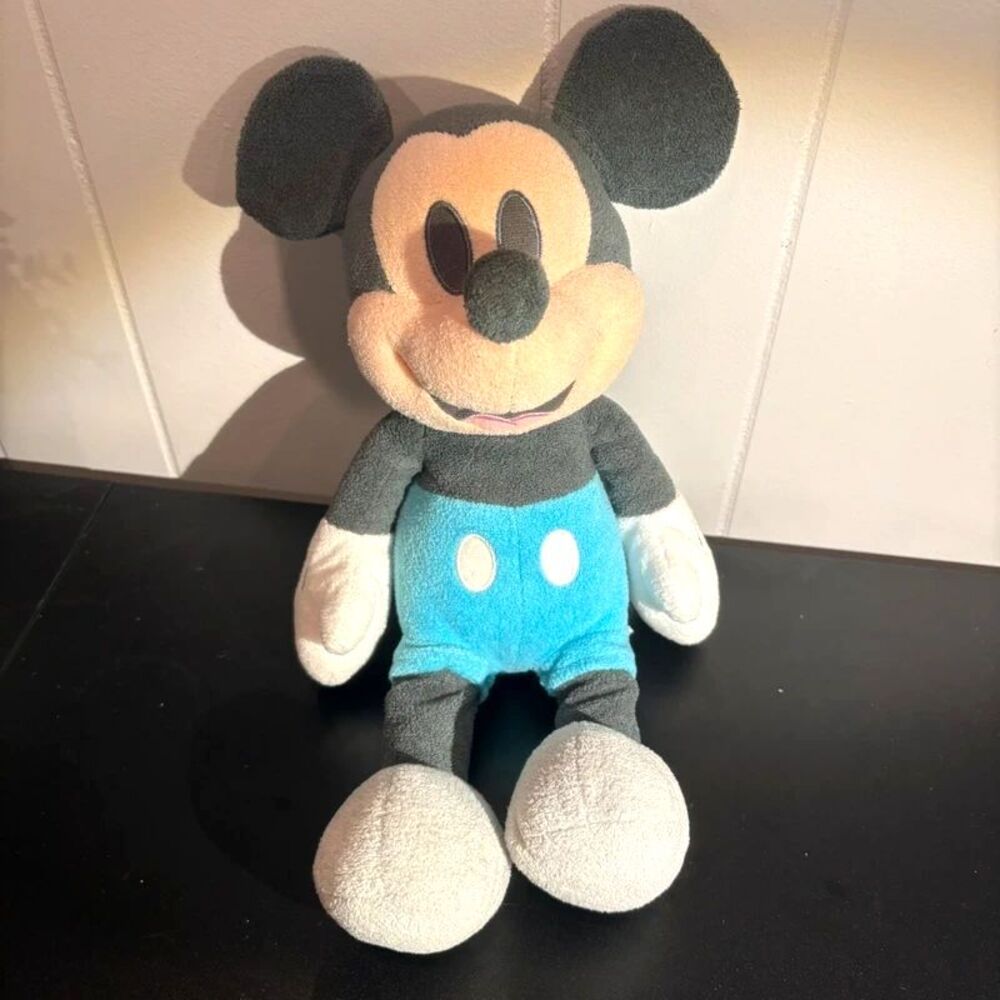 Disney Baby Mickey Mouse Plush Stuffed Animal Walgreens Classic Blue Shorts 13